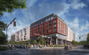 Rambler College Park, a student housing project that will include a community center and more than 13,000 square feet of retail space.