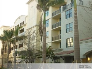 Exterior shot of Worthing Place, a community in Delray Beach Fla.