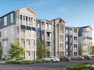 A rendering of Mosaic Pooler, located in the Georgia city of the same name.