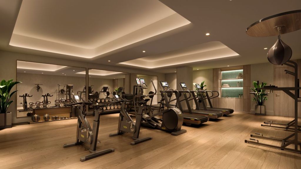 Fitness Center in VITA Passive House condominium
