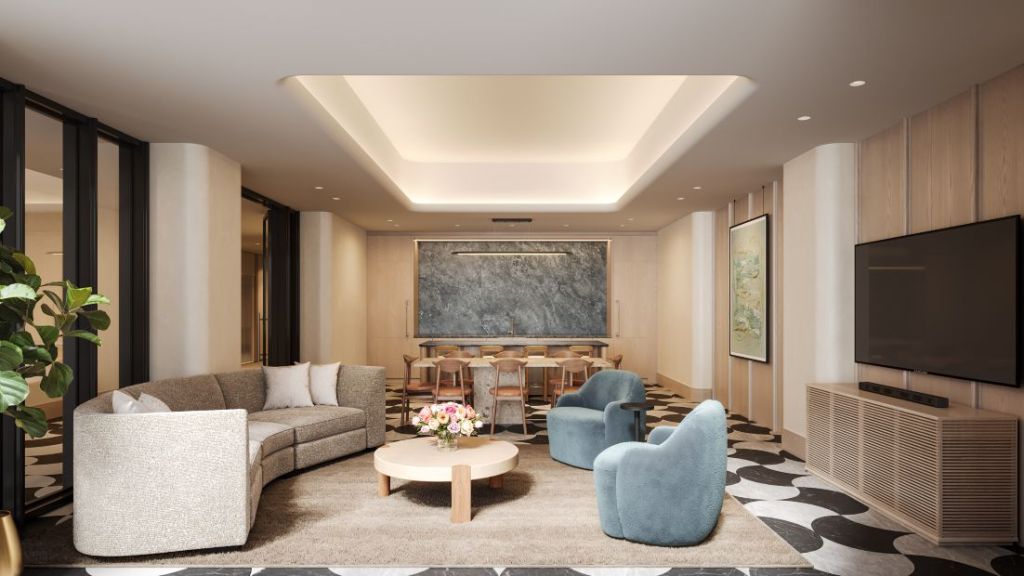 Loft Lounge in VITA Passive House condominium
