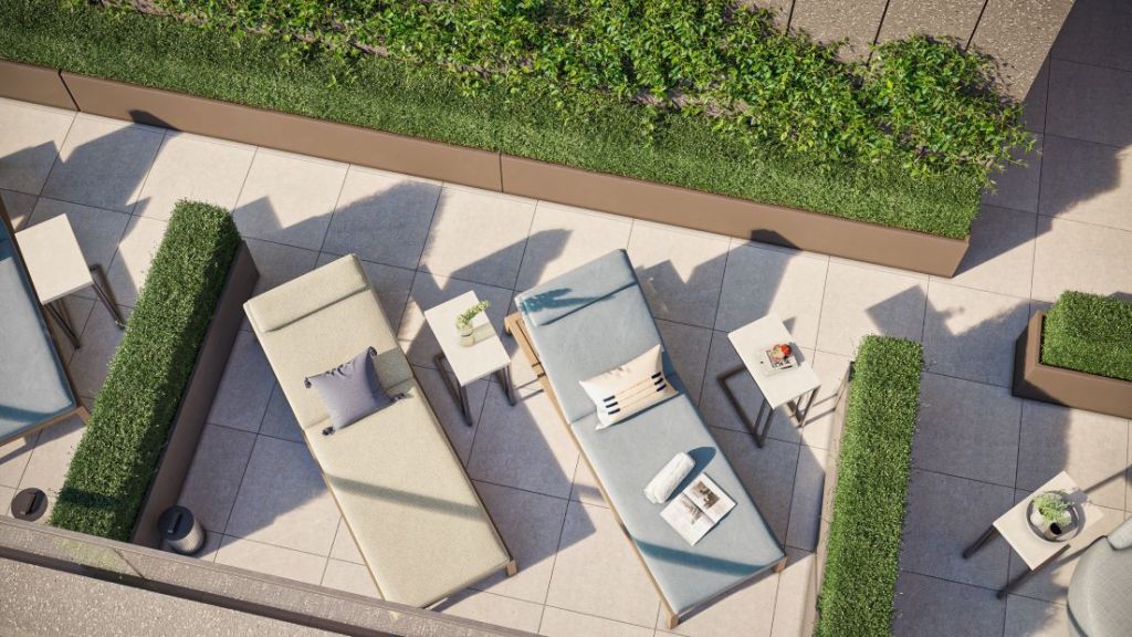 Rooftop Amenity in VITA Passive House condominium