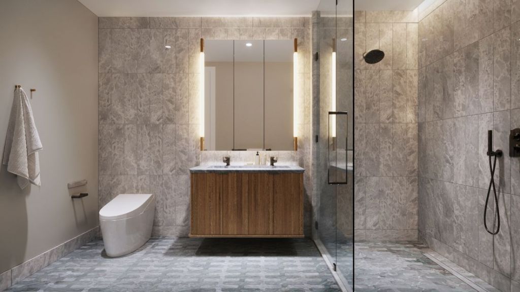 Primary Bath, VITA, New York