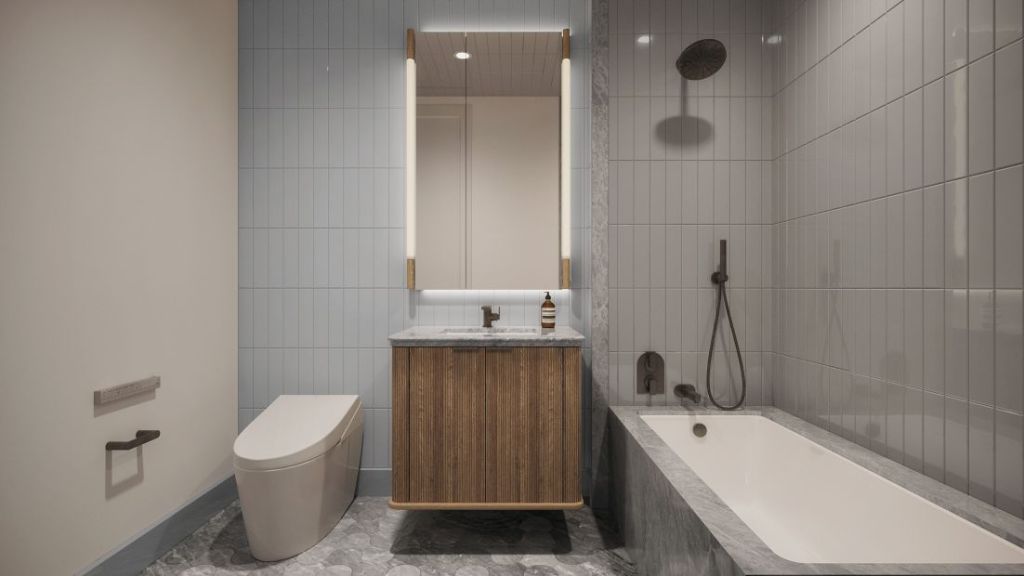 Secondary Bath, VITA, New York