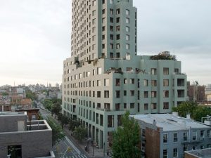 Exterior rendering of 450 Union St., a multifamily project in Brooklyn.