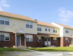 A photo of Paulson Gardens, a 70-year-old New Jersey apartment community where the new owner is planning significant renovations.