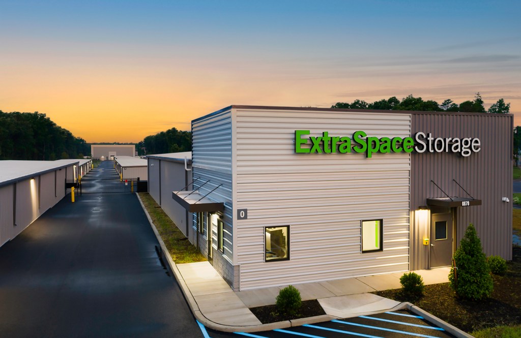exterior shot of a self storage facility in Atlantic City, N.J., developed by DXD Capital