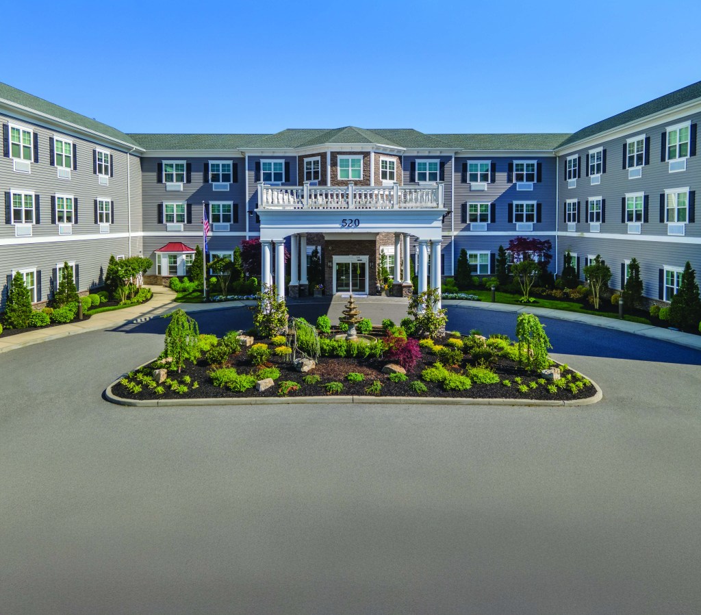 A photo of the Bristal at West Babylon, a 168-unit senior housing community that sold as part of the transaction