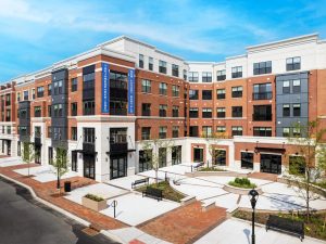 Rendering of The James, a 240-unit community in Park Ridge, N.J.
