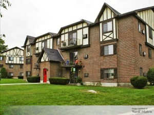 Exterior shot of Royal Crest Estate, a community in Nashua, N.H.