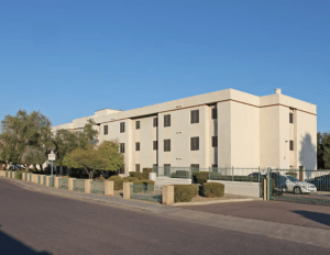 Tanner Terrace is a three-story senior housing community built in 1980.