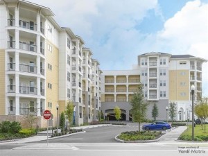 Exterior shot of 400 North, a community in Maitland, Fla.