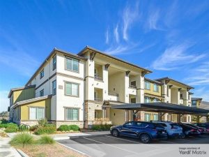 Exterior shot of Canyon Ridge at Napa Junction, a community in American Canyon, Calif.