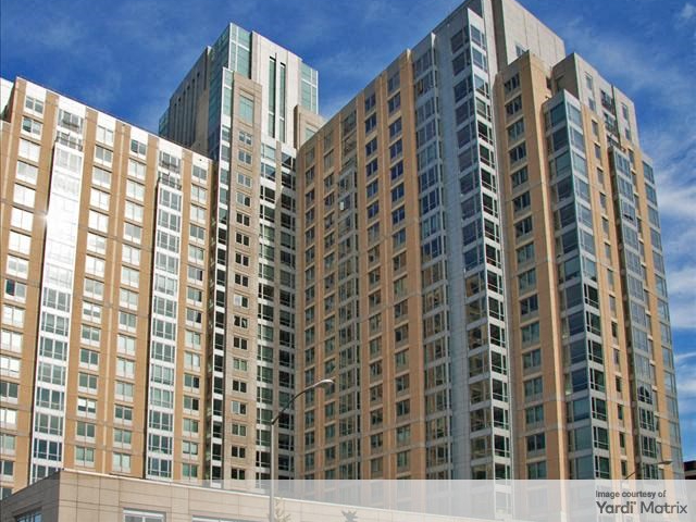 Exterior shot of Elevate, a multifamily property in Cambridge, Mass. It received more than half of the funds Blackstone secured in its latest 5 million debt package.