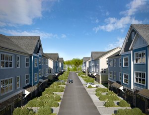 A rendering of Liberty Village, a single-family-rental community coming to Randolph, N.J.