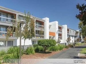 Exterior shot of Park Kiely, a 948-unit community in San Jose, Calif.