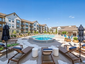 Exterior shot of Plat 10 at the Ranch, a community in Loveland, Colo.