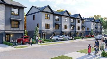 A rendering of REV3 at Avondale East, located in Decatur, Georgia. 