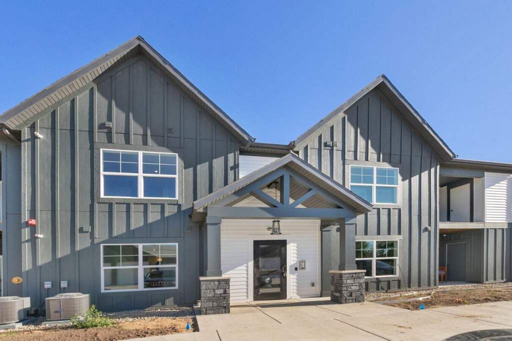 A photo of River Birch Apartments in Caledonia, Michigan