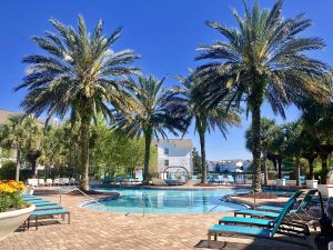 Pool-side shot of Rosemont St. Johns, a 420-unit community in Jacksonville, Fla.