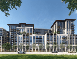 A rendering of Modera Downtown Boca, a 306-unit luxury community in Boca Raton, Fla.