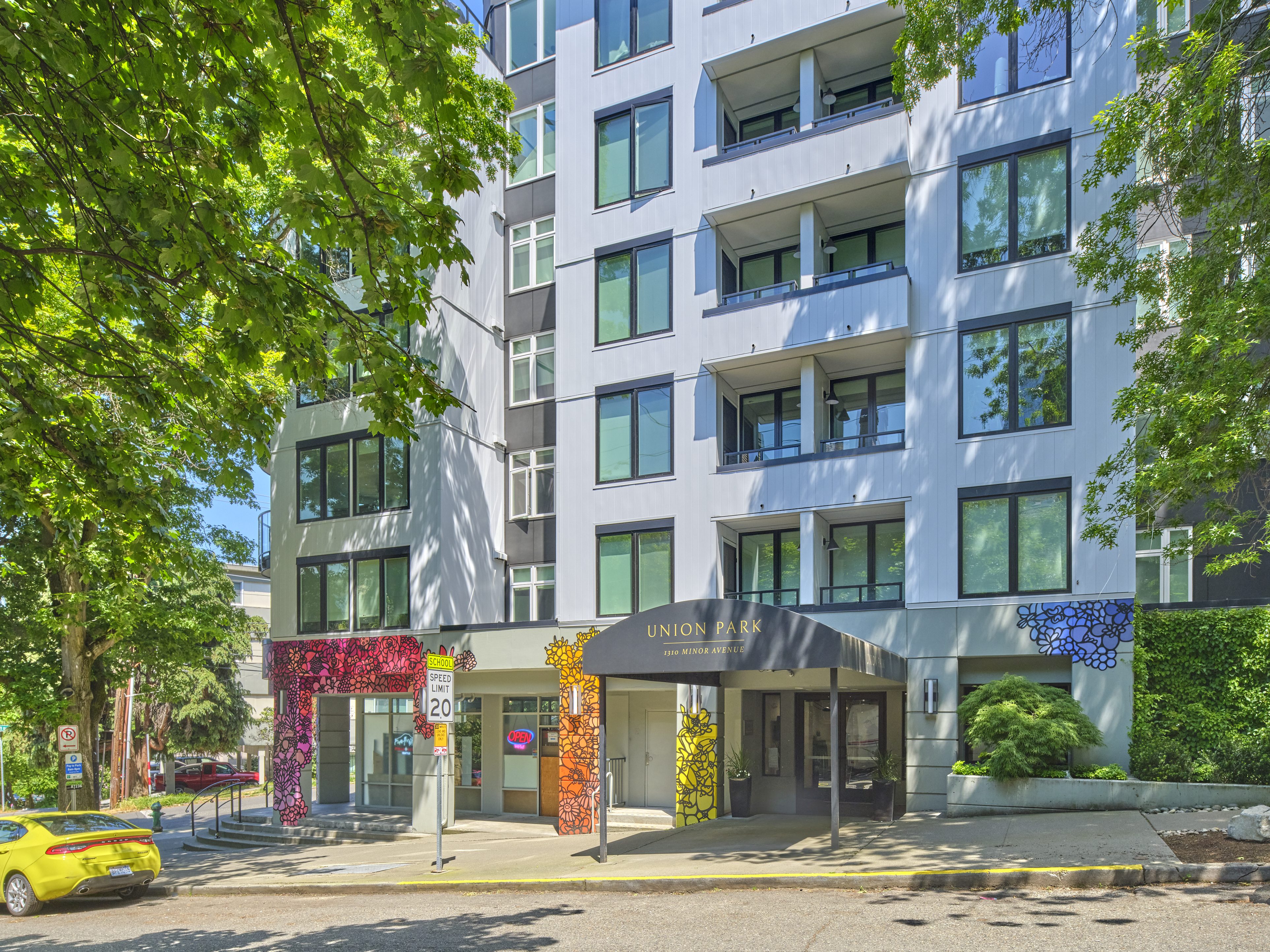 Exterior shot of Union Park