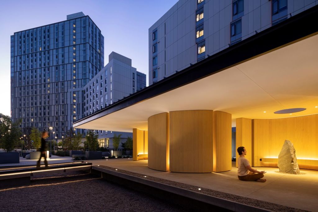 University of California San Diego Theatre District Living and Learning Neighborhood meditation pavillion