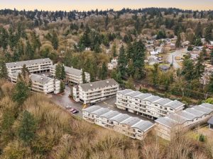 A photo of Swiss Gables Apartments in Kent, Washington