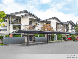Exterior shot of Barkley Apartment Homes, a community in Bellingham, Wash.