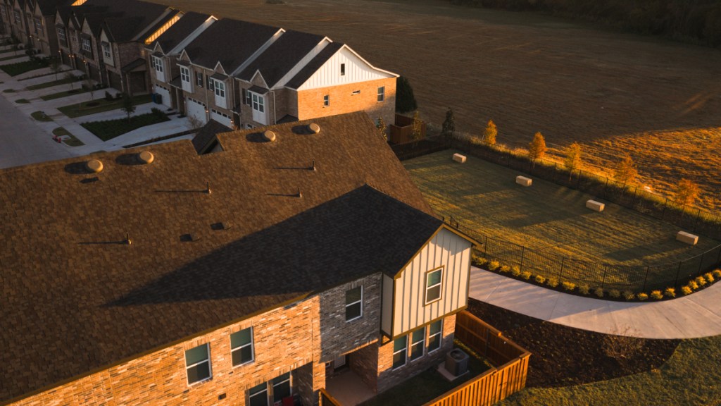 Exterior shot depicting some of Tricon Garland's rental homes in Garland, Texas.