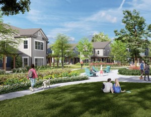 A rendering of Harmony at Clear Creek.