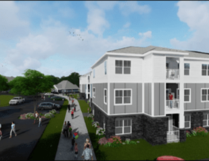 Rendering of Johnston Farms in Rock Hill, S.C.