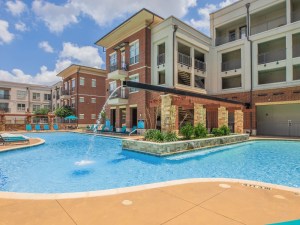 Exterior shot of Midtown Cedar Hill, a multifamily property in Cedar Hill, Texas.