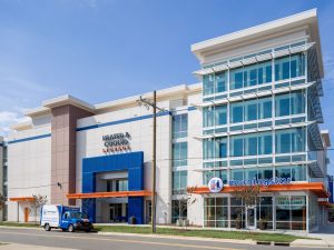 Exterior shot of Morningstar Storage in Charlotte, N.C., a 76,000-square-foot self storage facility.