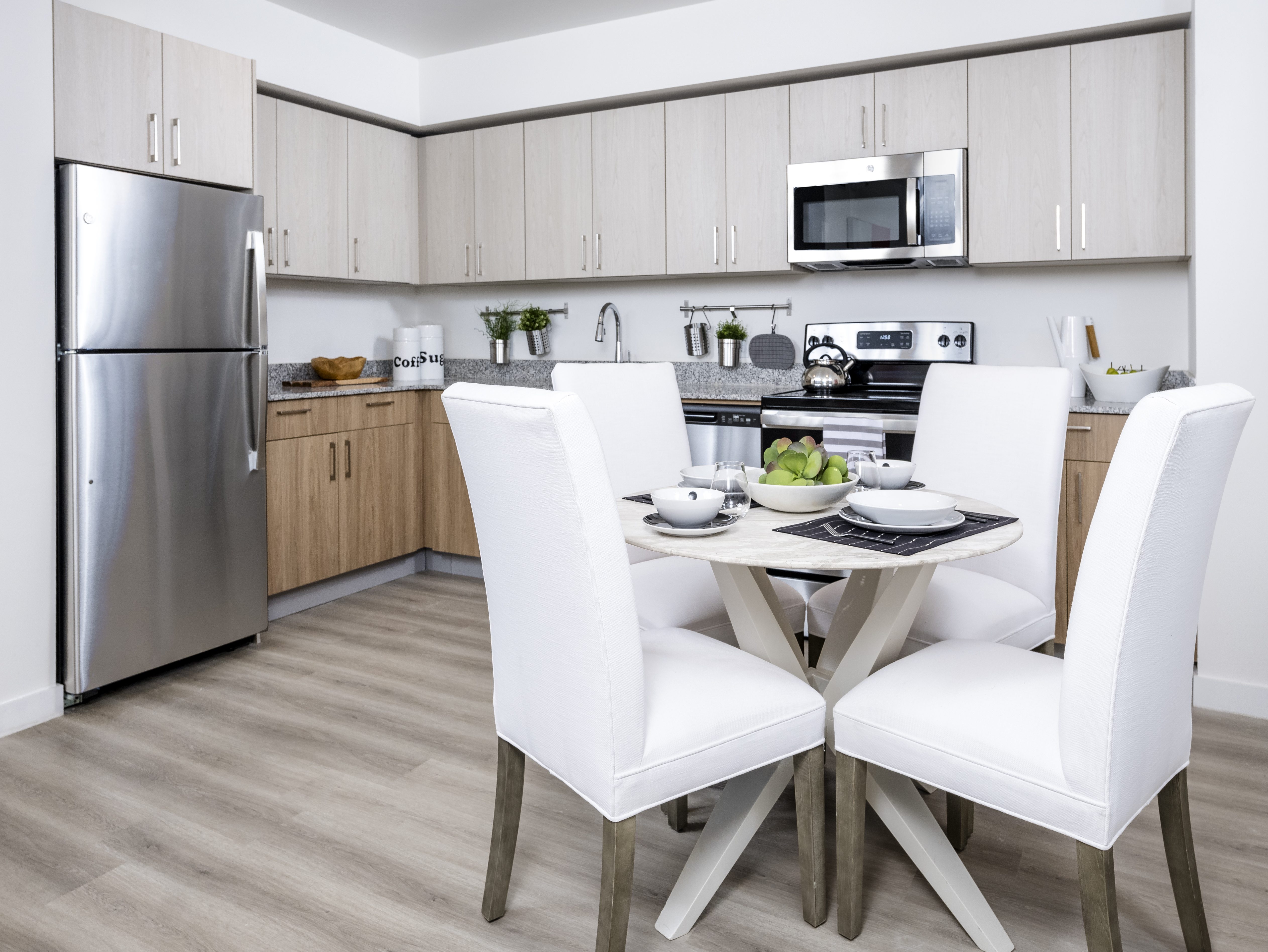 Kitchen and dinning area of SoMi Parc unit