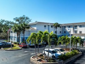 A photo of Sonata Vero Beach, a 104-unit senior housing community located in the coastal Florida city of the same name.