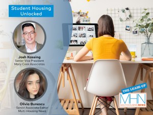 Student Housing Unlocked podcast episode with Josh Kassing, Senior Vice President at Mary Cook Associates
