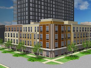 A rendering of Liora at Sloan's Lake in Denver Colorado