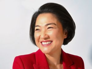 A photo of Zhang Xin, founder and CEO of Closer Properties
