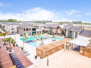 A photo of Wildwood Baton Rouge, a 204-unit community that houses students at Louisiana State University