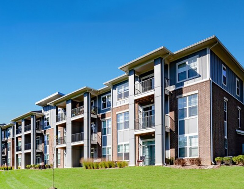 A photo of Hayden Flats, built in 2023
