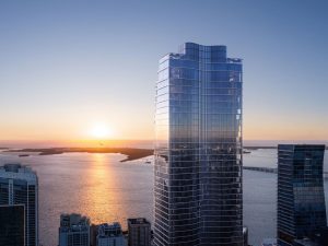 A rendering of The Residences at 1428 Brickell