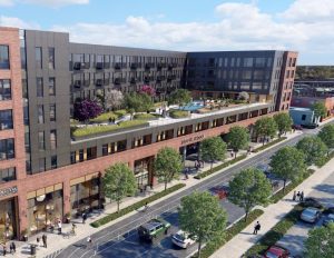 A rendering of 3200 W Moore St. in Richmond.