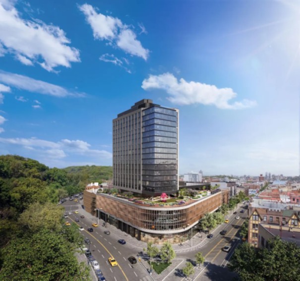 A photo of Forty-Six Fifty, located in northern Manhattan. 