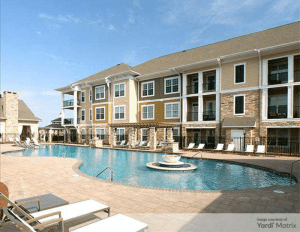 The pool at Red Knot at Edinburgh Apartment Homes in Chesapeake, Va.