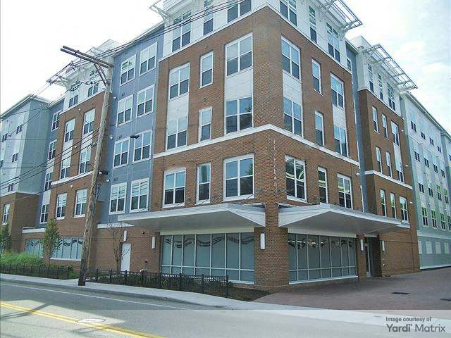 Exterior shot of Riverbend on the Charles, a community in Watertown, Mass.