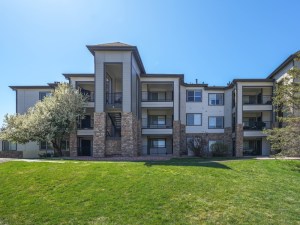 Exterior shot of The Fletcher Southlands, a community in Aurora, Colo.