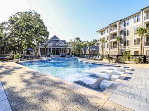 Rendering of The Henslow Daniel Island, a 163-unit property, part of a master-planned community on Charleston, S.C.'s Daniel Island.