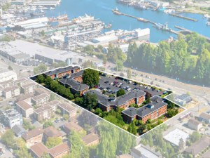 A photo of Lock Vista Apartments, in the Ballard section of Seattle