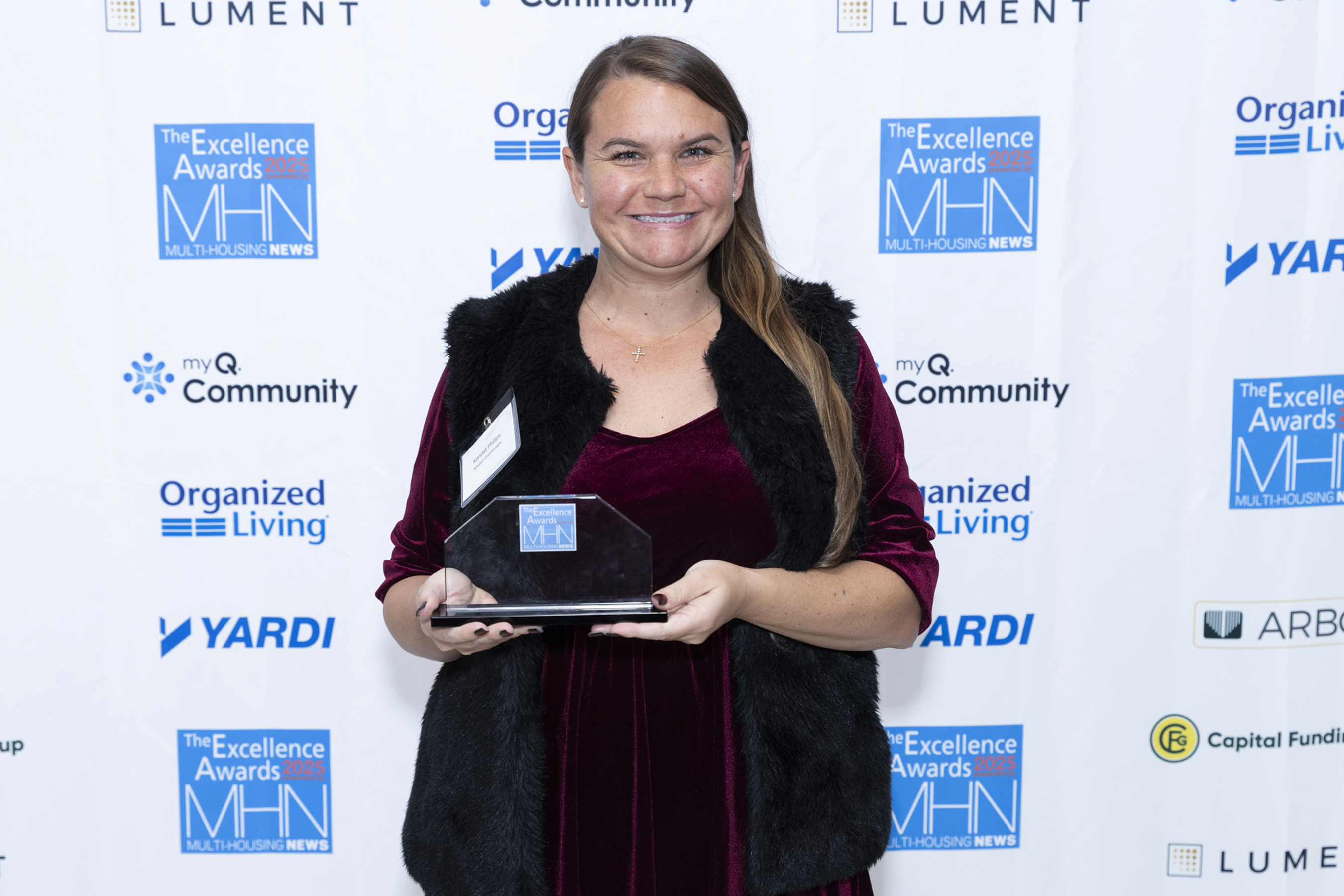 Kendall Phillips, Windsor Communities. Windsor Communities won a Bronze, Best Marketing Campaign for High Street Phase One Lease Up Campaign. Image by Gary Spector